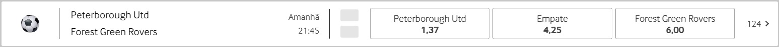 Peterborough Utd vs Forest Green Rovers