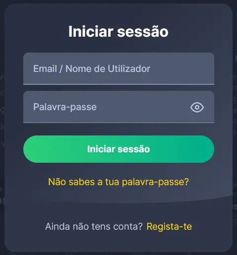 Autorização para descarregar a aplicação