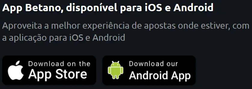 Descarregar a aplicação móvel Betano