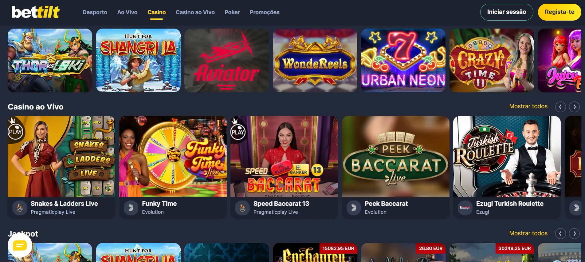 Slots Bettilt
