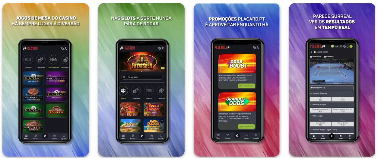 Aplicação móvel Placard para Android