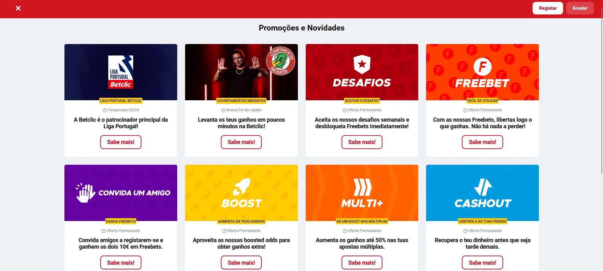 Bónus na Betclic