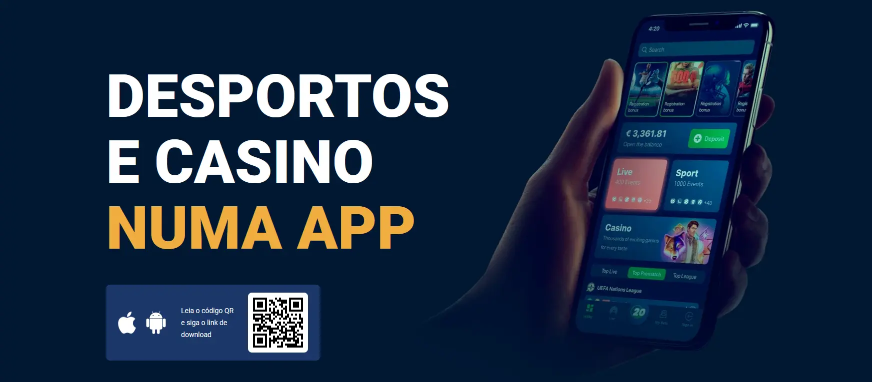 Como descarregar a aplicação móvel 20Bet