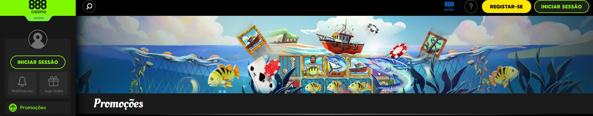 Ofertas de bónus no 888 Casino