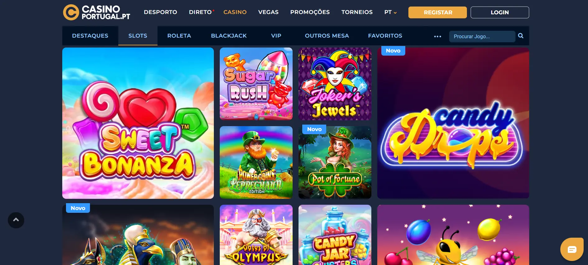 Slots - Casino Portugal