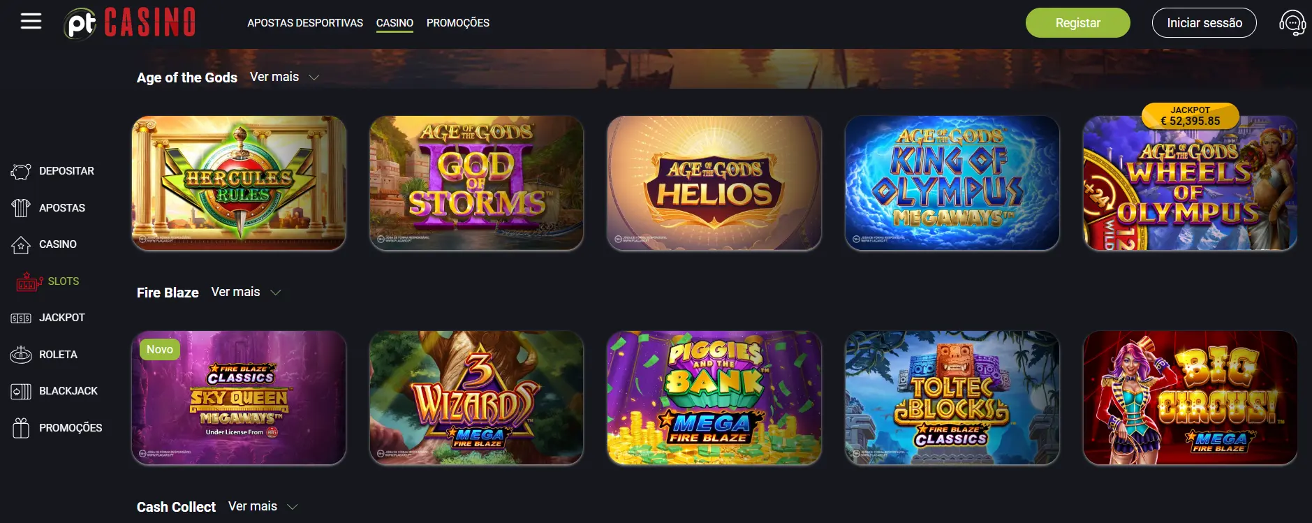 Slots Placard