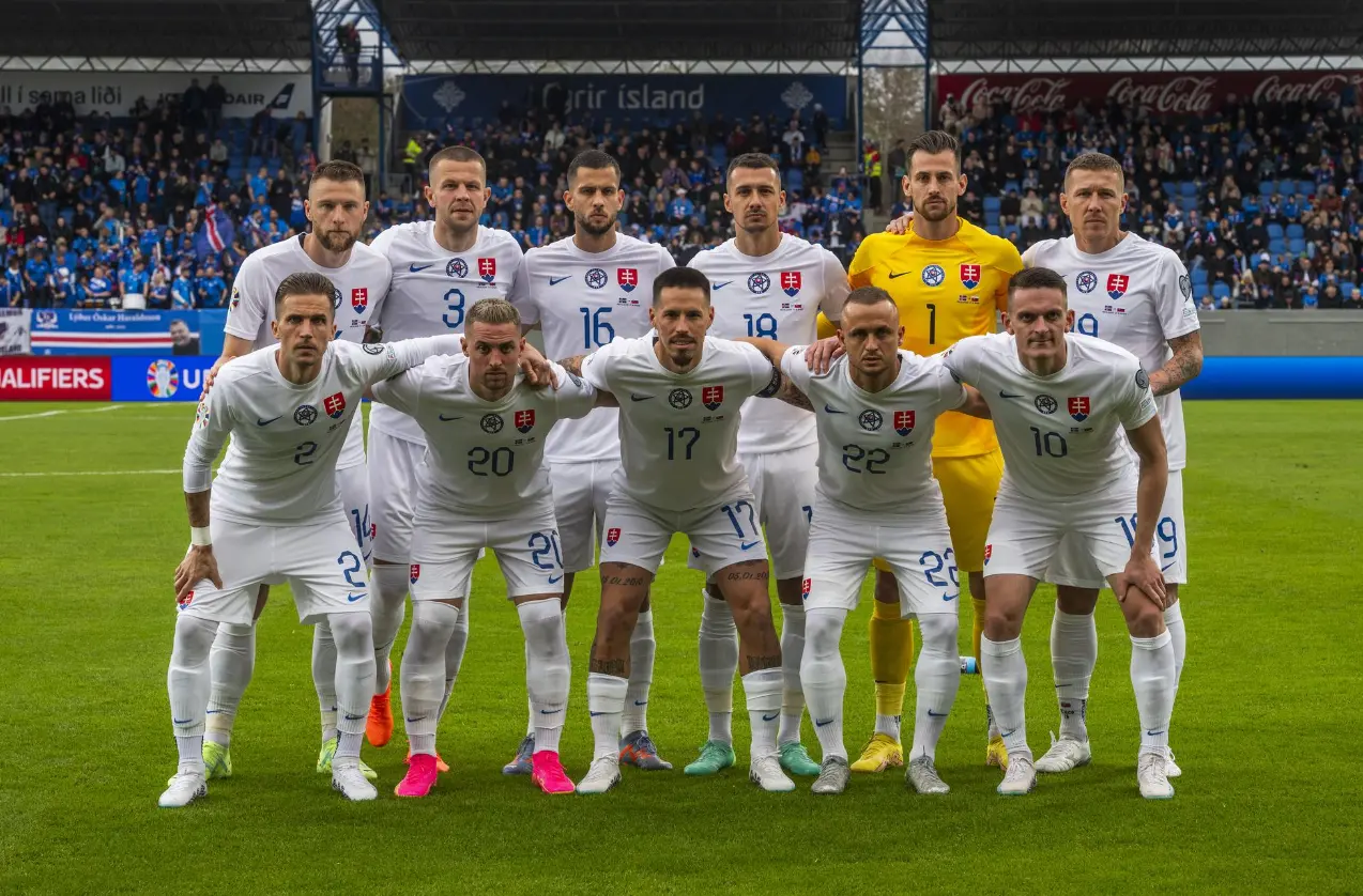 A equipa da Eslovénia para o Euro 2024