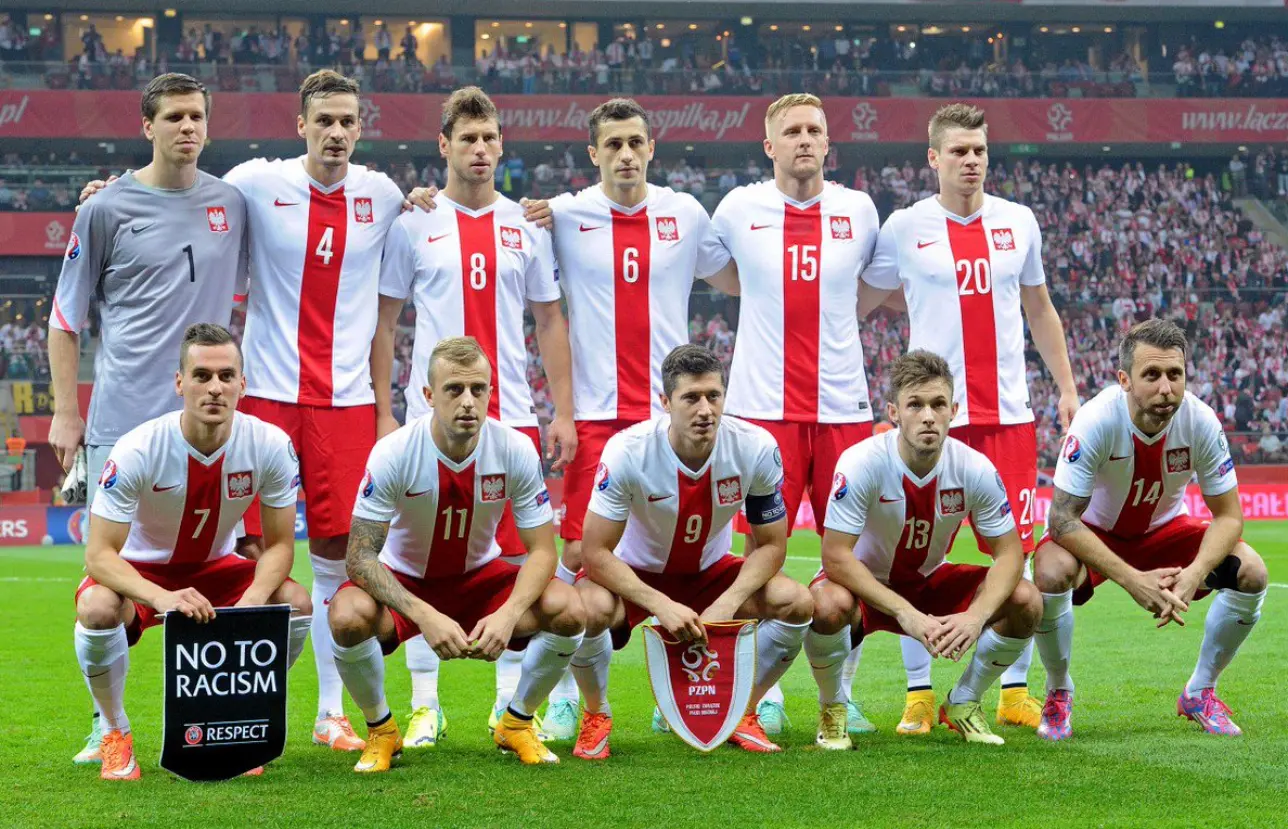A equipa da Polónia para o Euro 2024