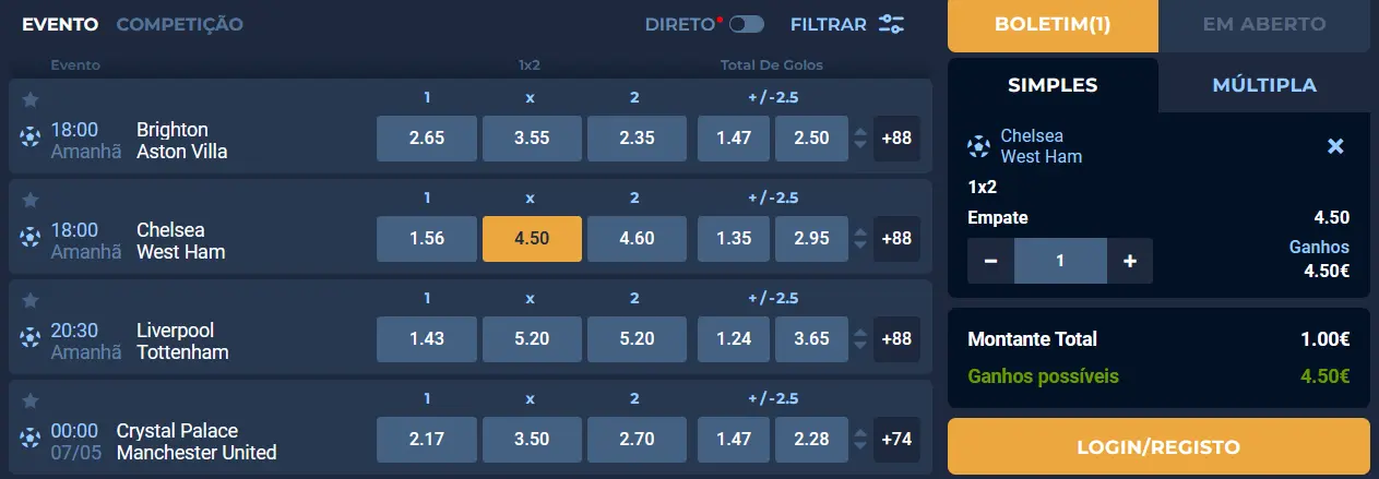 Como apostar no Casino Portugal