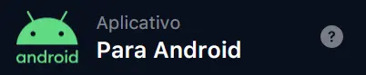 Aplicação móvel 1Win para Android