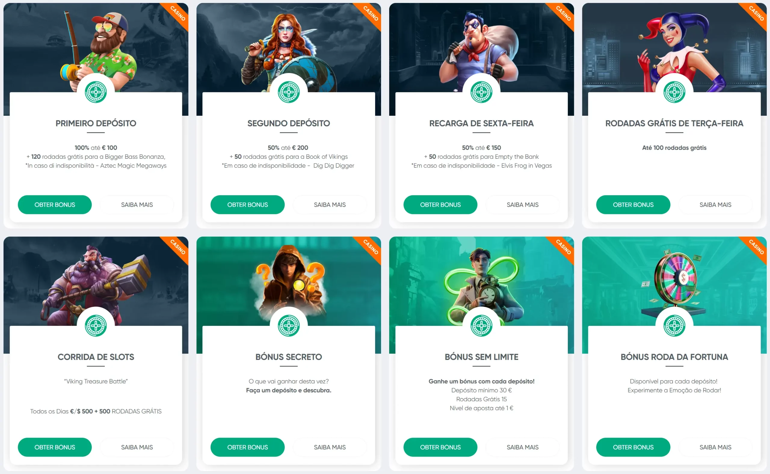 Bónus de casino IviBet