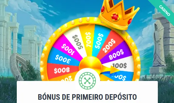 Bónus para o primeiro depósito no casino
