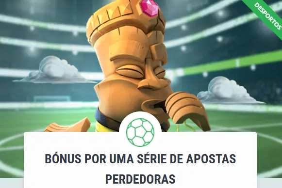 Bónus por uma série de apostas falhadas