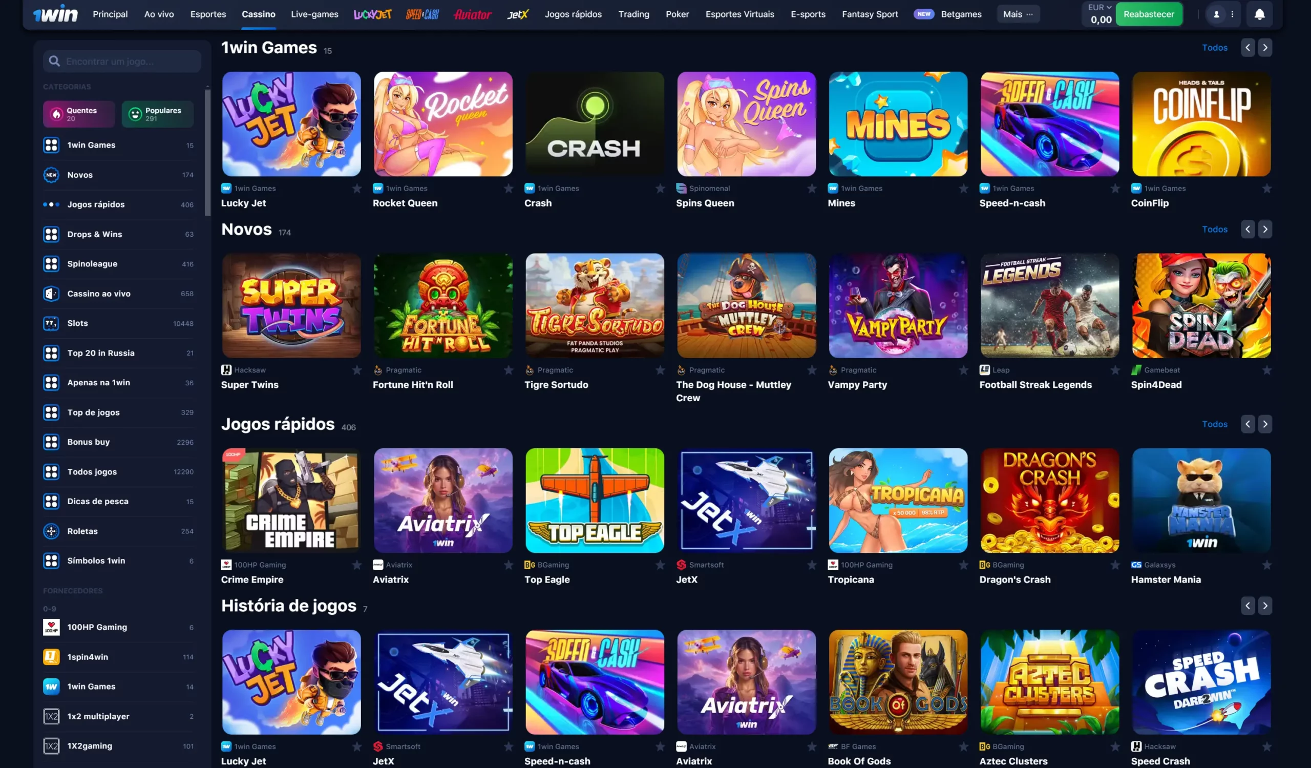 Casino na 1Win