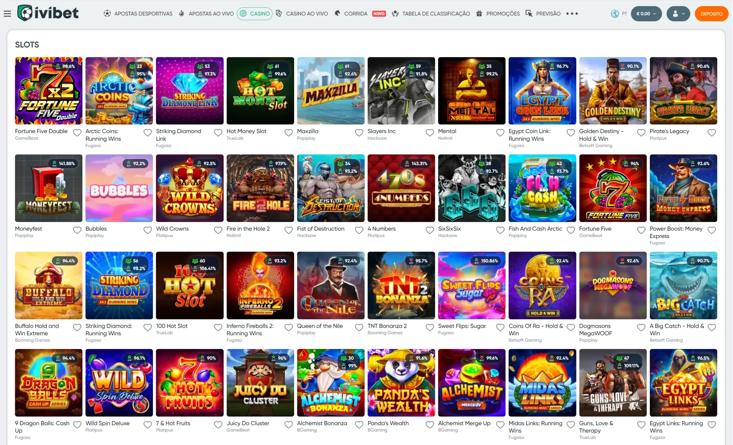 Slots na IviBet