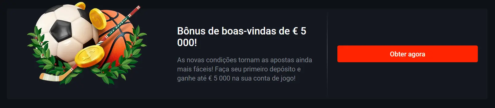 Bónus de boas-vindas de € 5000 - Pin Up
