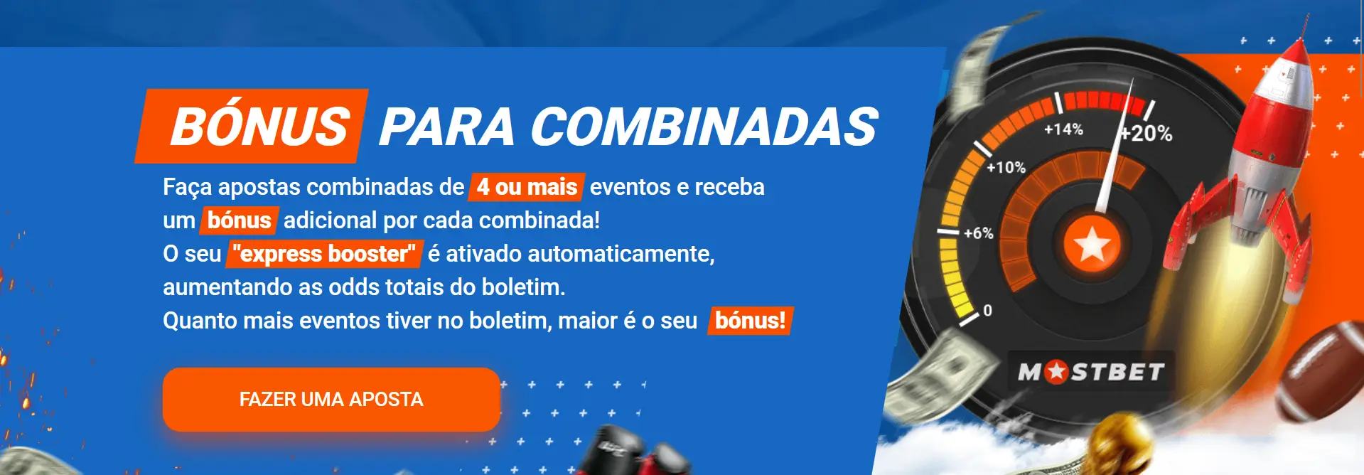 Como utilizar eficazmente o Express Booster - Mostbet