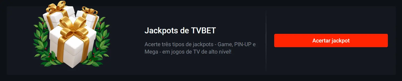 Jackpots de TVBET - Pin Up