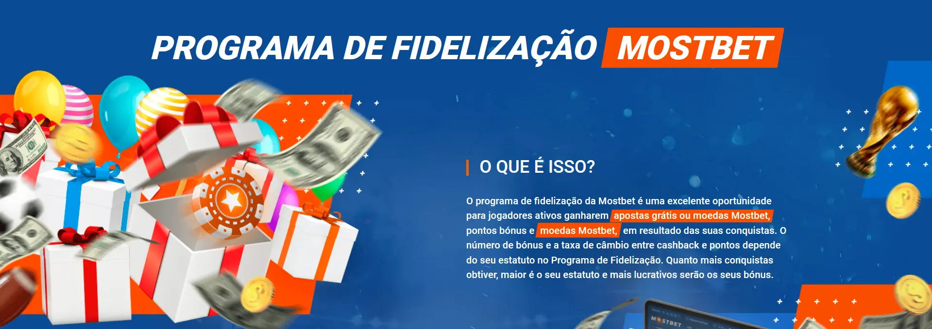 Moedas Mostbet e a sua troca por bónus