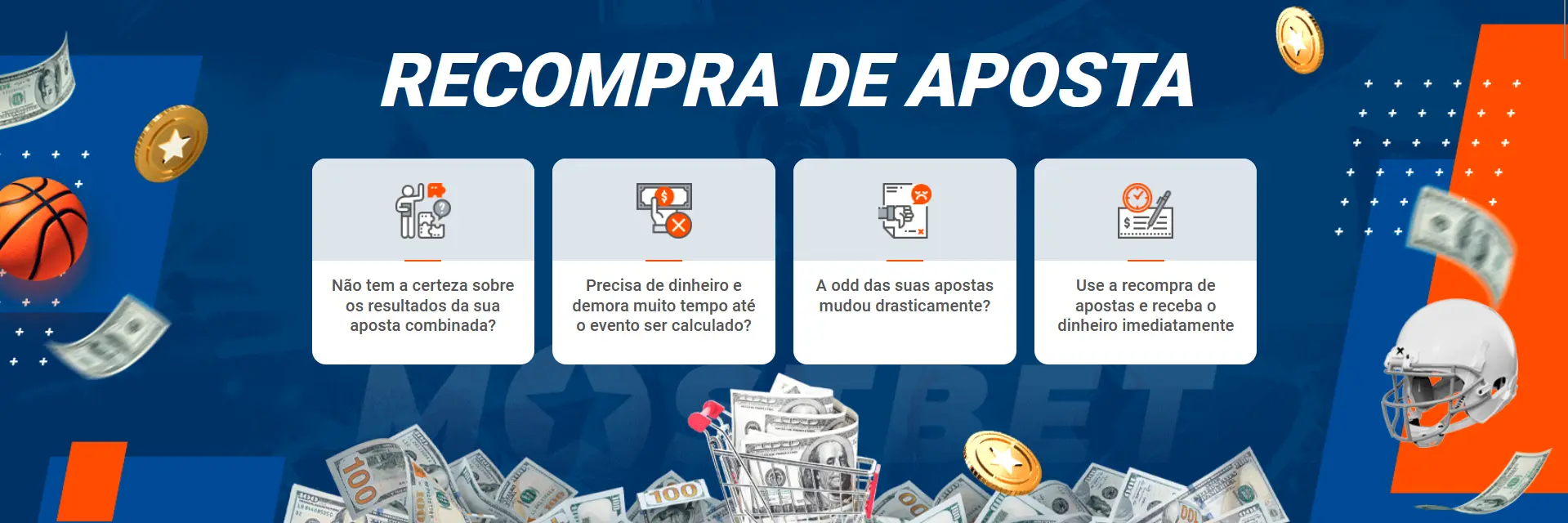 Vantagens e desvantagens da funcionalidade de resgate de apostas