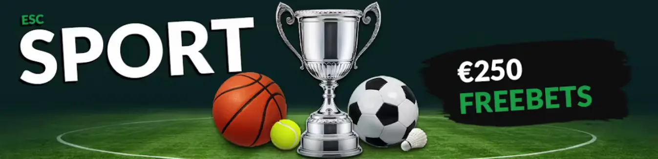 Oferta de 1º depósito Apostas Desportivas no ESC